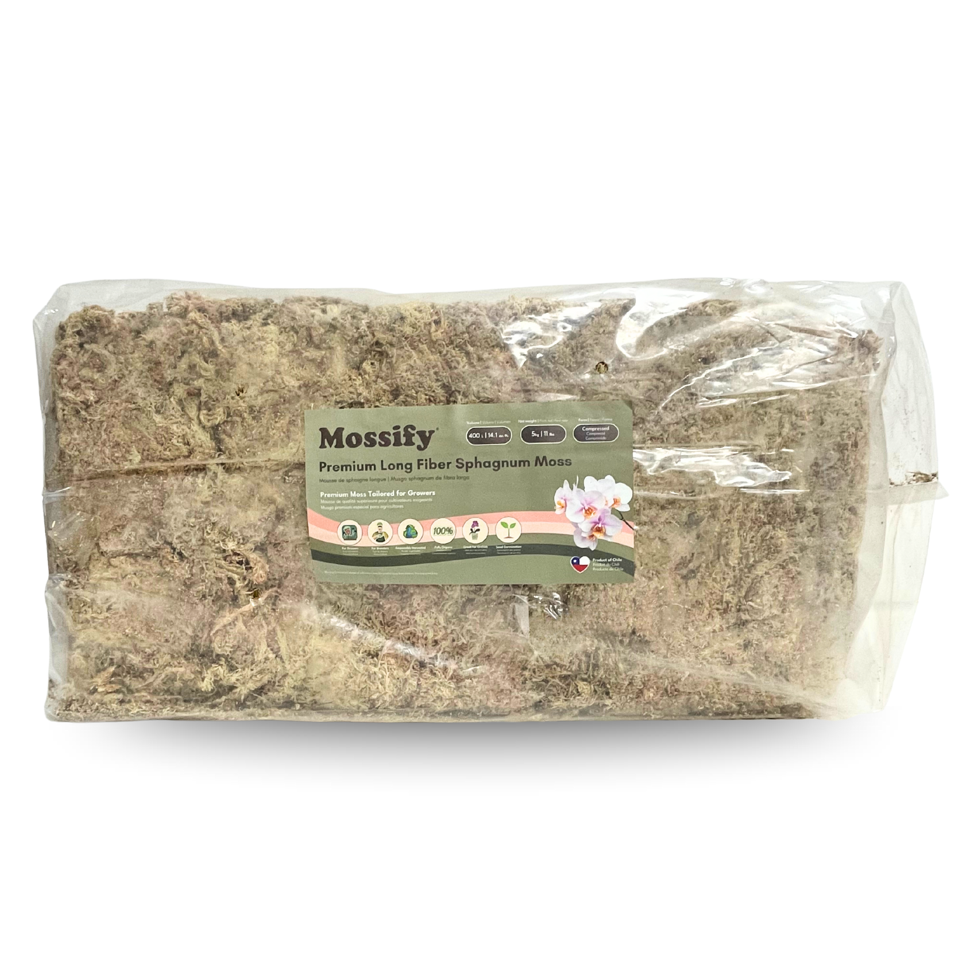 Mossify - Wholesale Planting/Potting Soil - Premium Long Fiber Sphagnum Moss – For Orchids & Kokedamas12