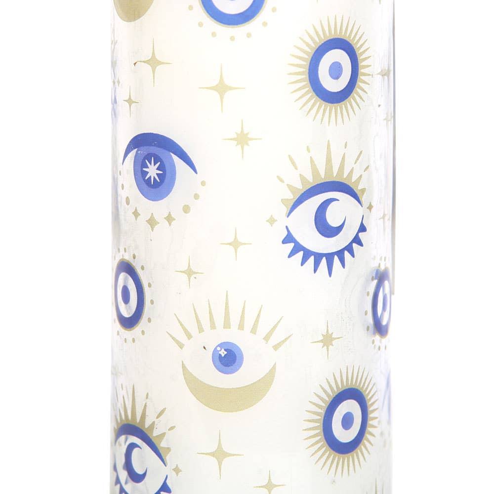 Something Different Wholesale - Wholesale Jar/Filled Candle - All Seeing Eye White Sage Tube Candle2