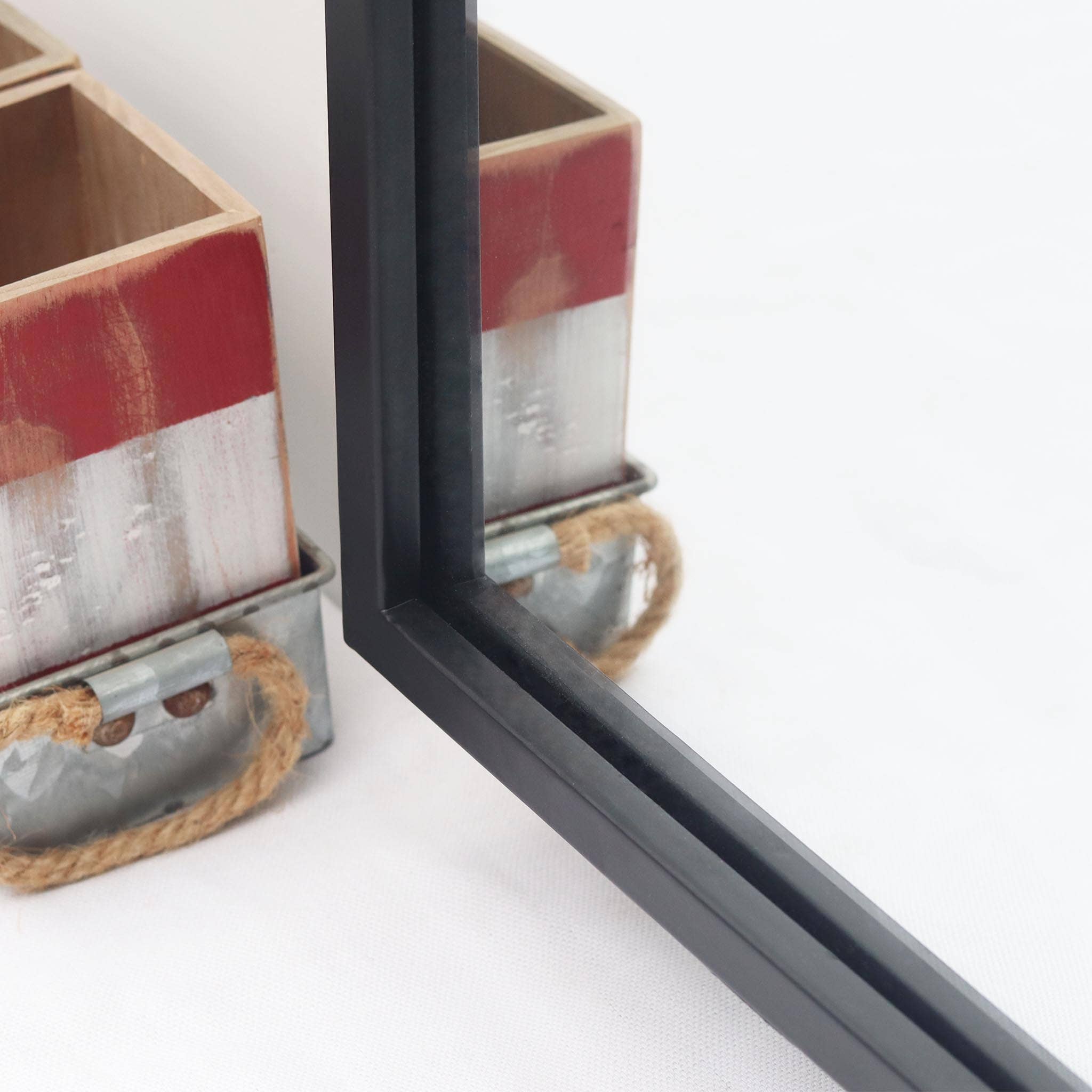 Paris Loft Inc - Wholesale Wall Mirror - Full Length Floor or Over Door Metal Wall Accent Mirror4