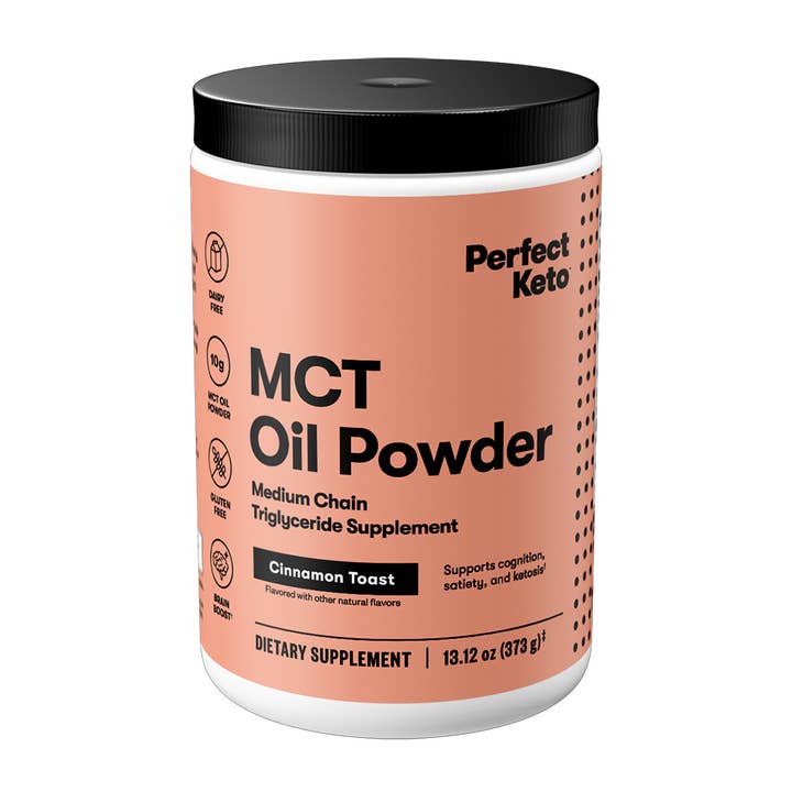 Perfect Keto - Wholesale Protein/Superfood Powder - MCT Oil Powder- Supports Cognition and Satiety, Brain Boost17