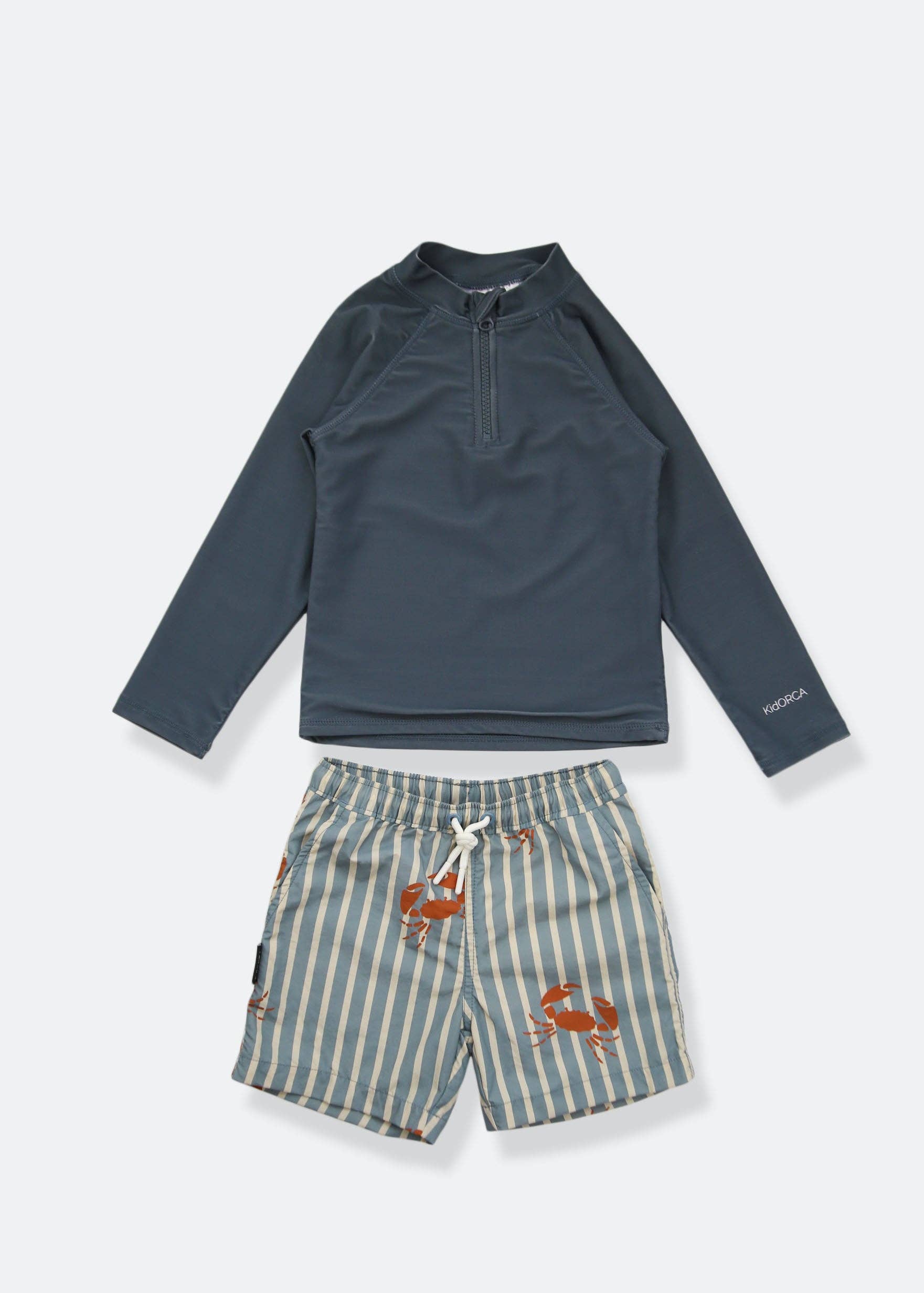KID.ORCA – wholesale Swim shorts – Kids – Swim Trunks _ Boy _ Crab / Slate5
