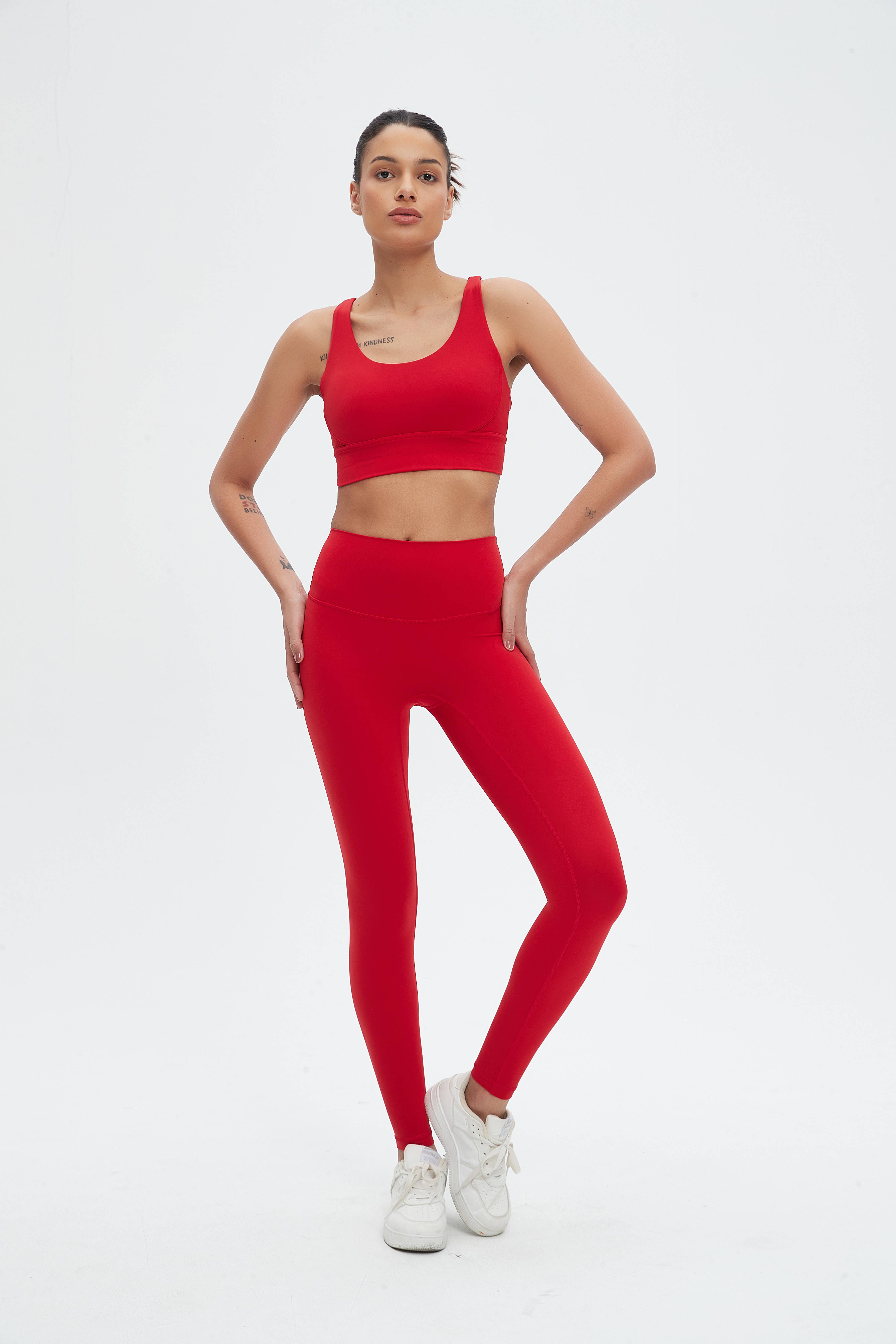 91thelabel - Wholesale Activewear Set - Women's - Isabella Strappy Back Sports Bra & Legging Activewear Set 1