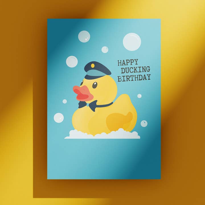 Happy Ducking Birthday for wholesale by Heyyy Ltd