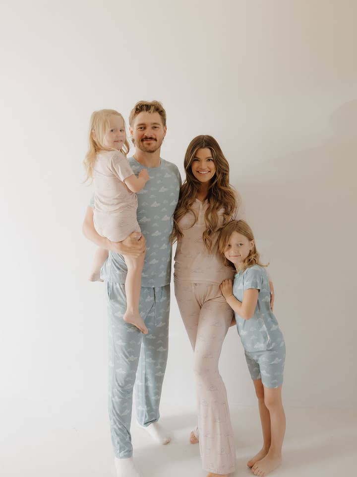 Forever French Baby - Wholesale Sleepwear Set - Men's - Men's Short Sleeve Bamboo Pajama | Duke