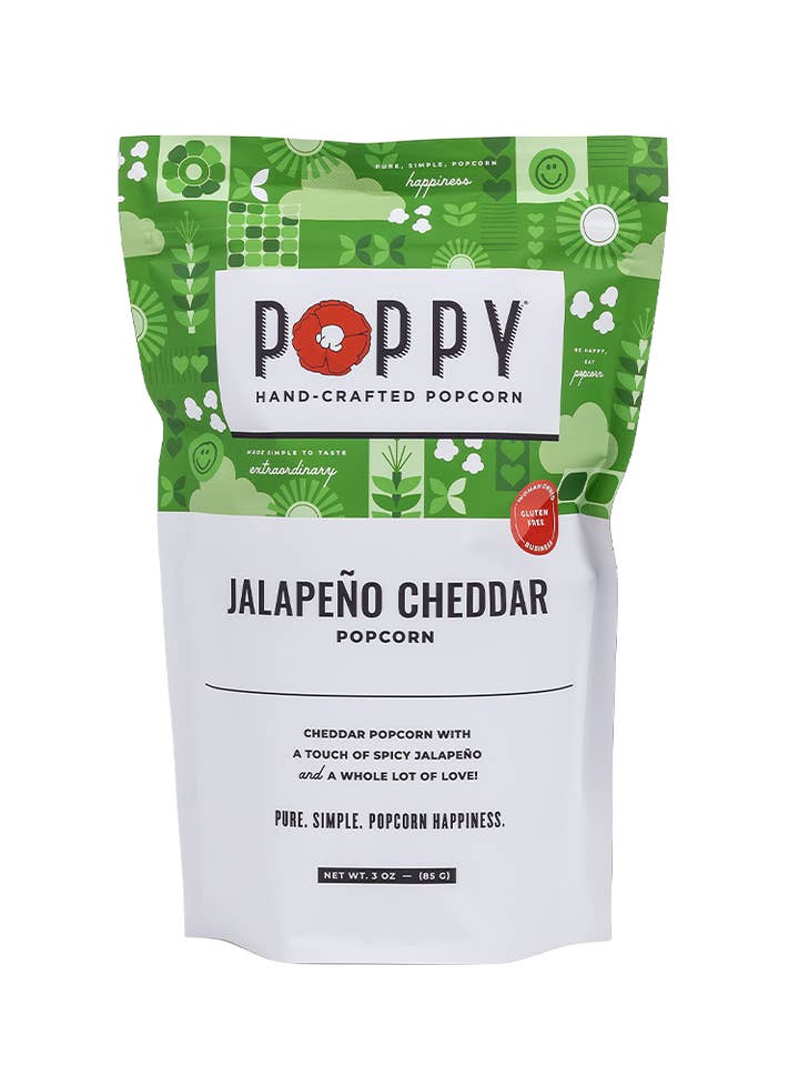 Jalapeño Cheddar Popcorn and other Purchase Wholesale willow poppy. Free Returns & Net 60 Terms on Faire trending on Faire.