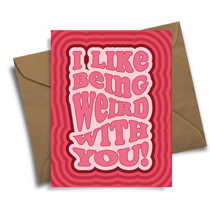 Me gusta ser rara contigo para venta al por mayor de Radical Hearts Print Lab