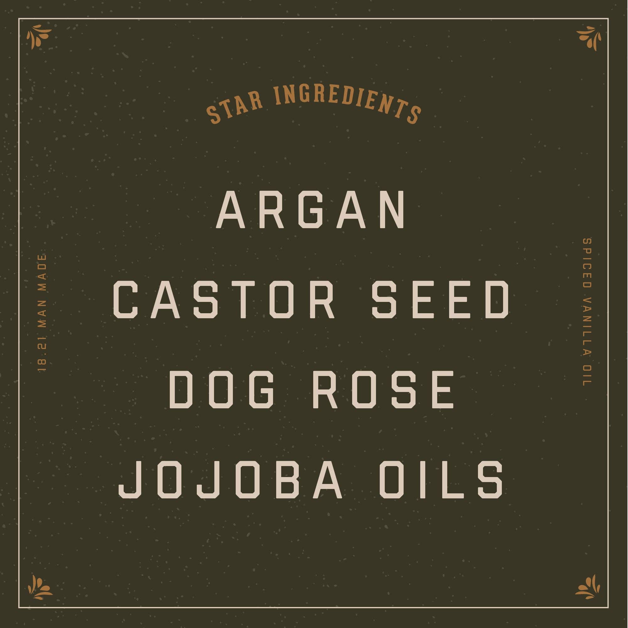 18.21 Man Made - Wholesale Beard Styling Product - Beard, Hair and Skin Oil7