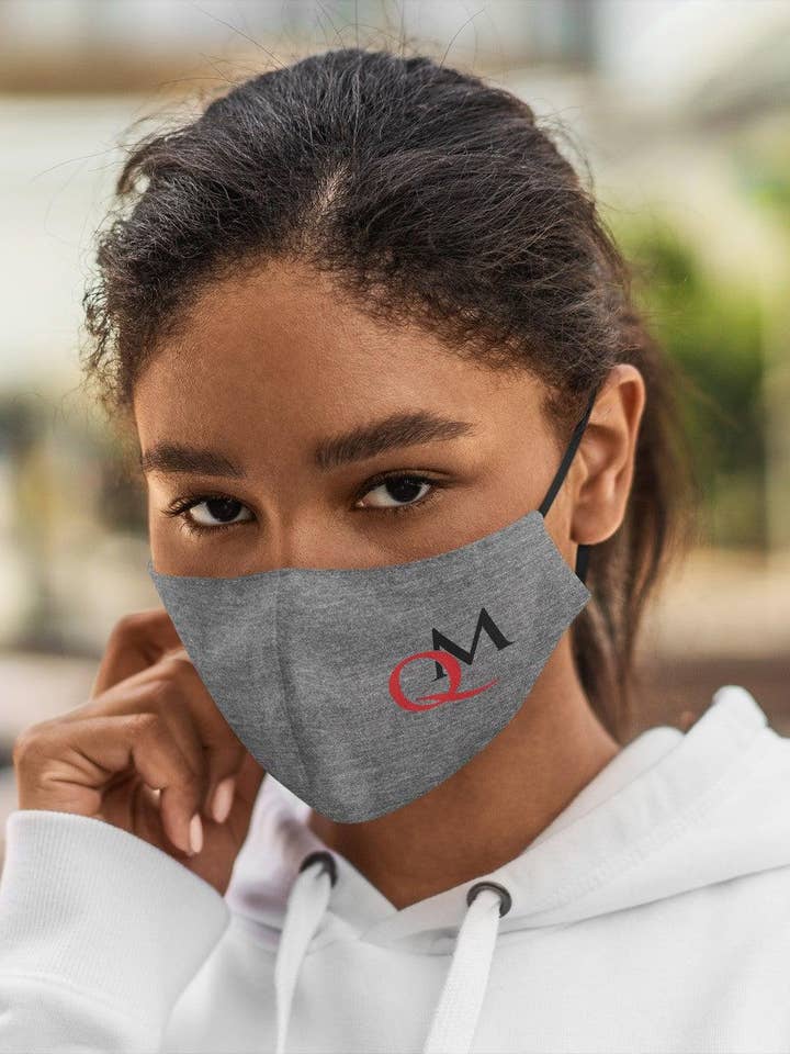 Customizable Logo Bamboo Face Mask for wholesale by Earth Baby Outfitters