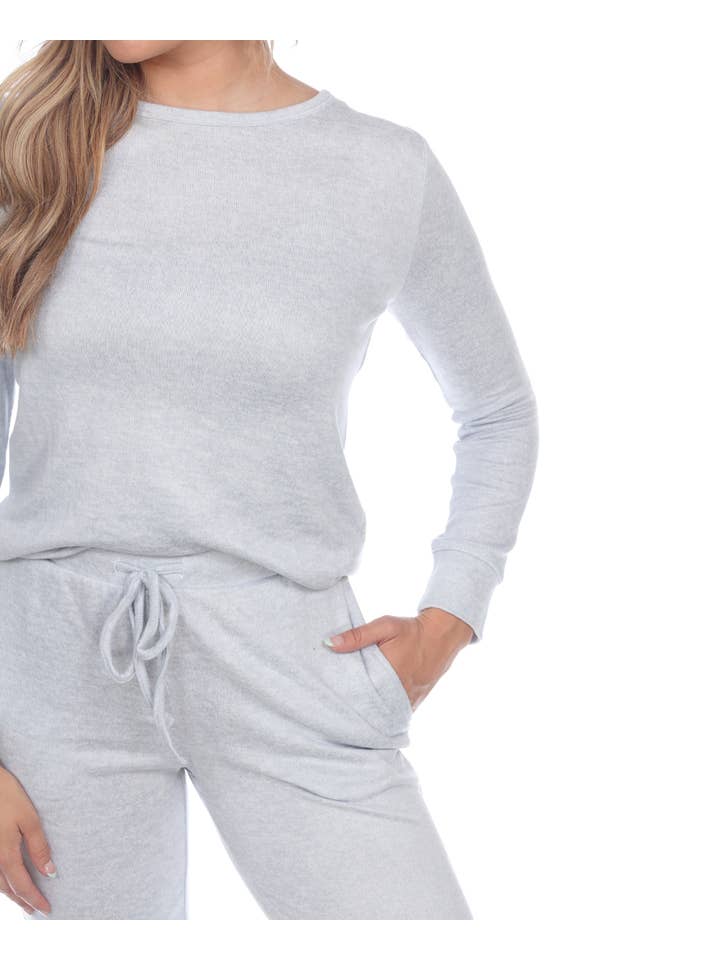 WHITE MARK - Vente Ensemble de vêtements d'intérieur – femme - Ensemble de salon 2 pièces8