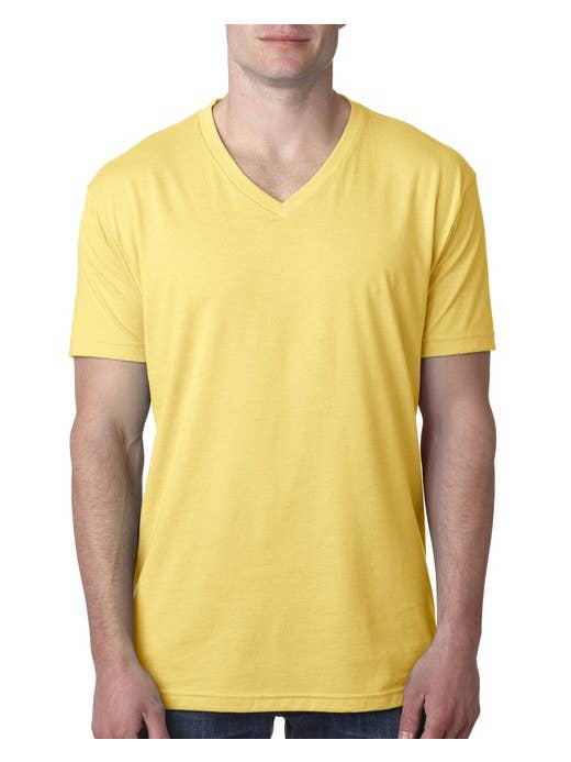Total Apparel - Wholesale T-Shirt - Men's - Next Level 6240 - Men's CVC V-Neck T-Shirt