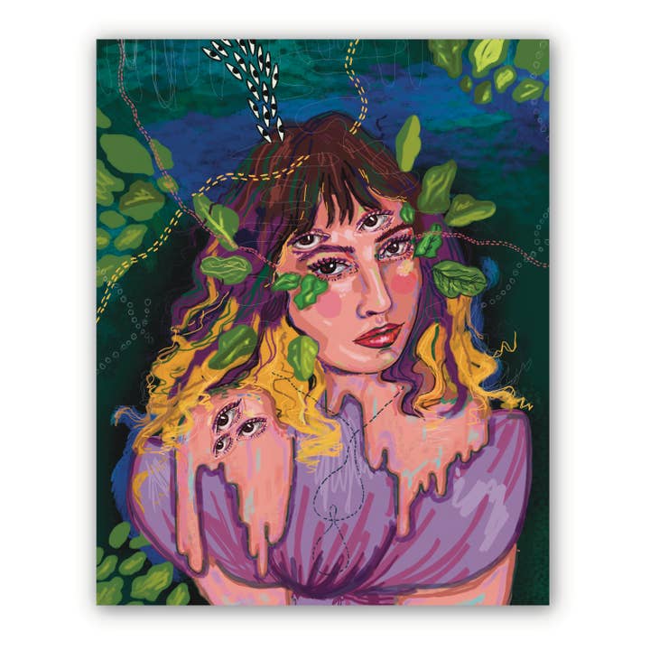 Udskriv - Ophelia for engroshandel hos Emmarose Heath Art