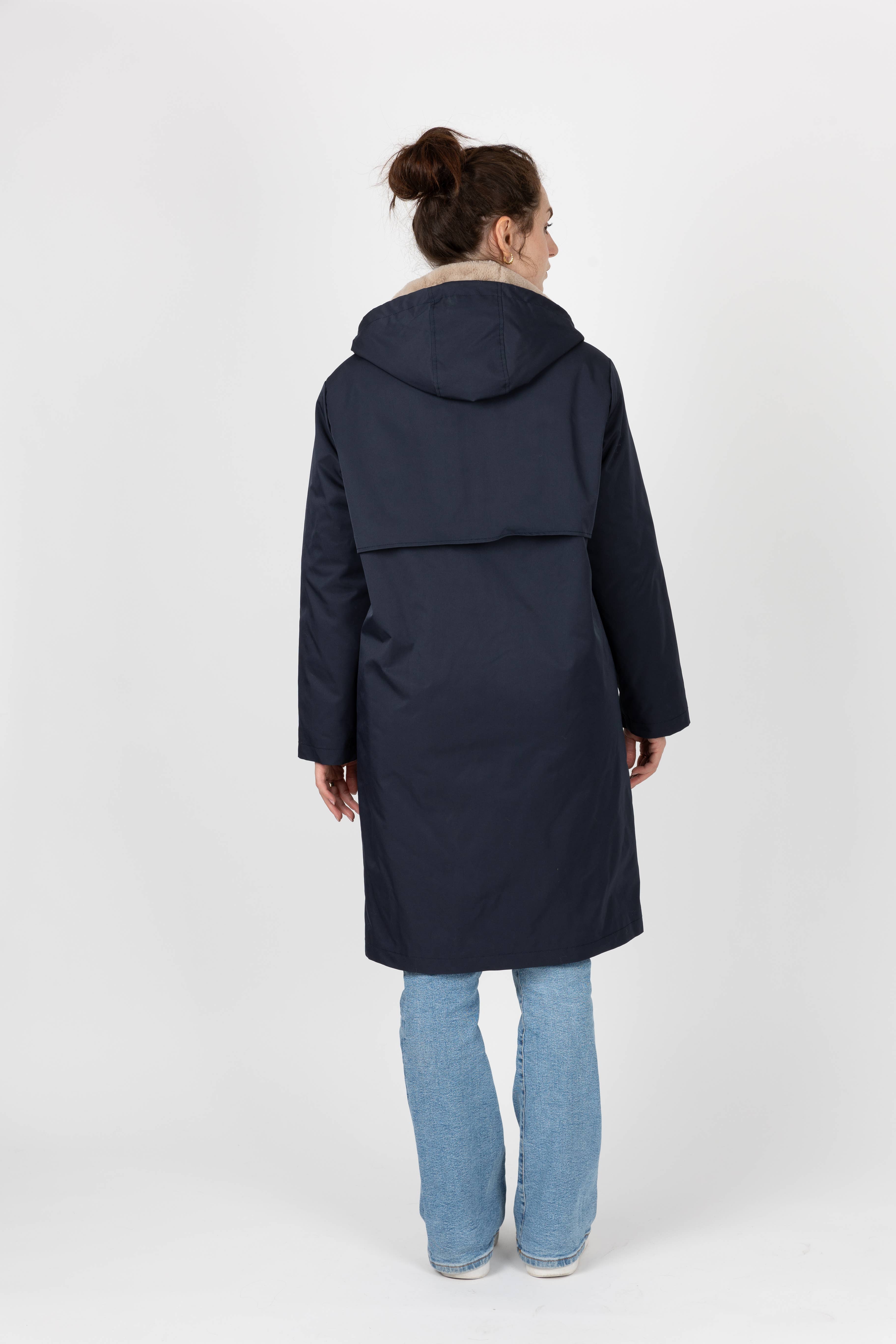 KZELL PARIS - Wholesale Parka - Women's - HOODED PARKA WITH FAUX FUR LINING14