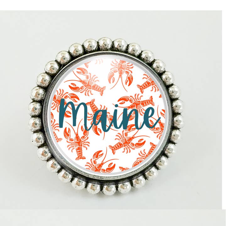 Piccadilly Pendants - Wholesale Lapel pin/button - Custom Maine Lapel Pin, Can Be Made With Any Image, Handmade1