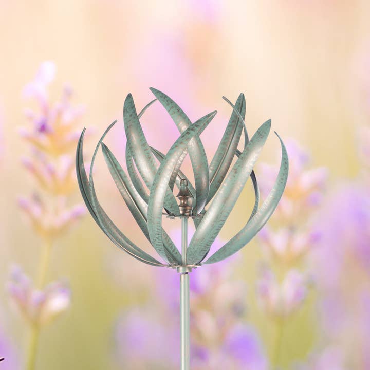 Marissa's Gifts - Wholesale Wind Spinner - Burghley garden wind sculpture spinner bronze