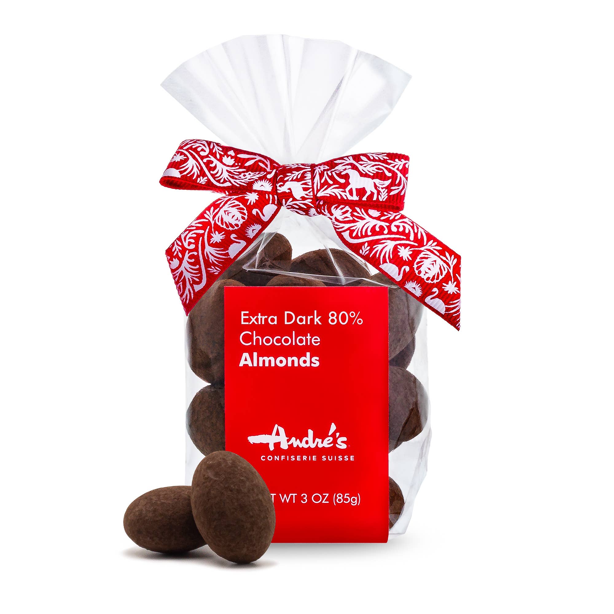 Andre's Chocolates - Wholesale Chocolate Covered Sweets - Chocolate Almonds 3 oz Bag2