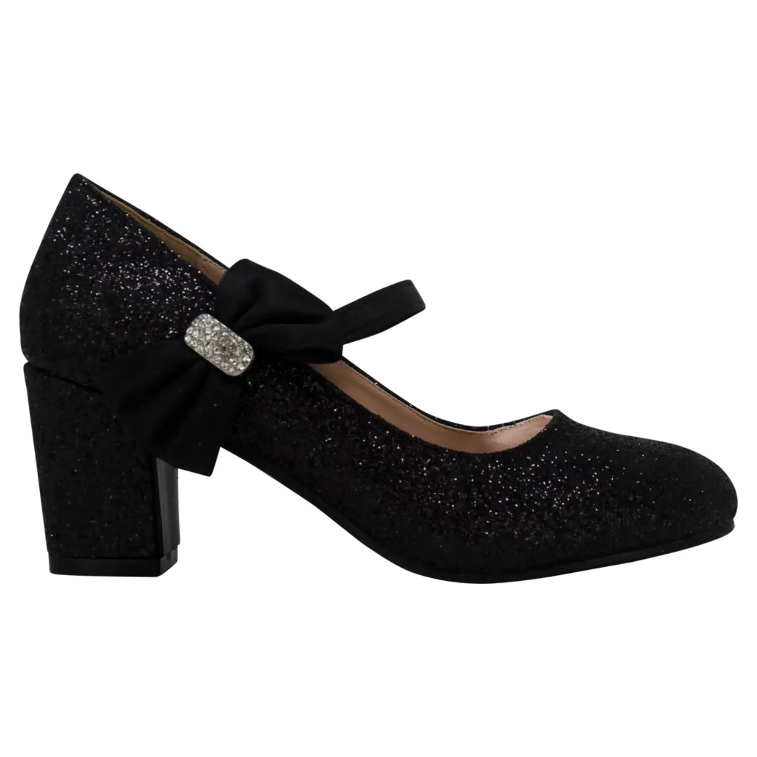 Rentoes – Großhandel Elegante Schuhe – Kinder – Glitzernder Bogenschuh für Kinder mit Absatz BM8986718