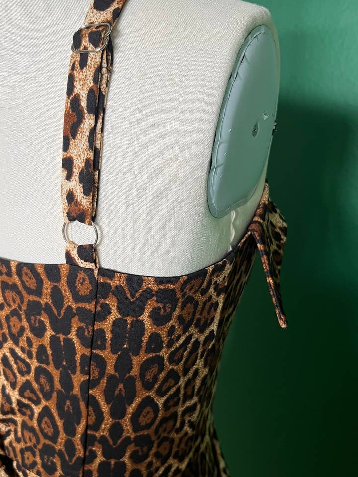 Elle Rebel - Wholesale Jumpsuit - Women's - Sumatra Leopard Jumpsuit5