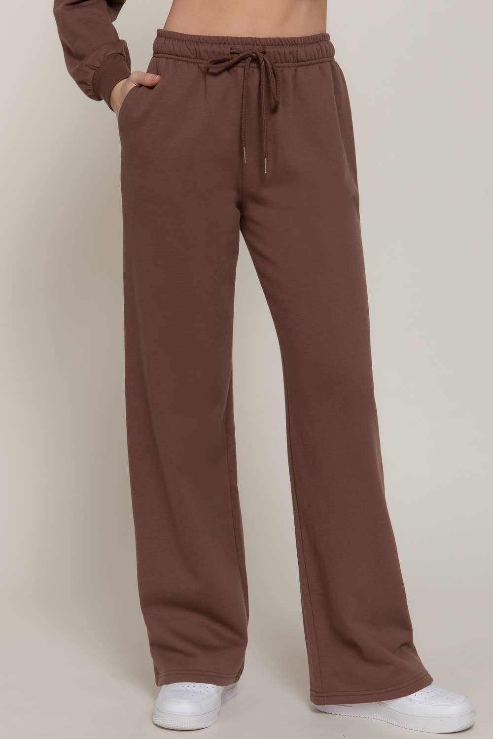 Active Basic | Active USA - Wholesale Pants - Women's - Straight Leg Inner Fleece Jogger Pants  17