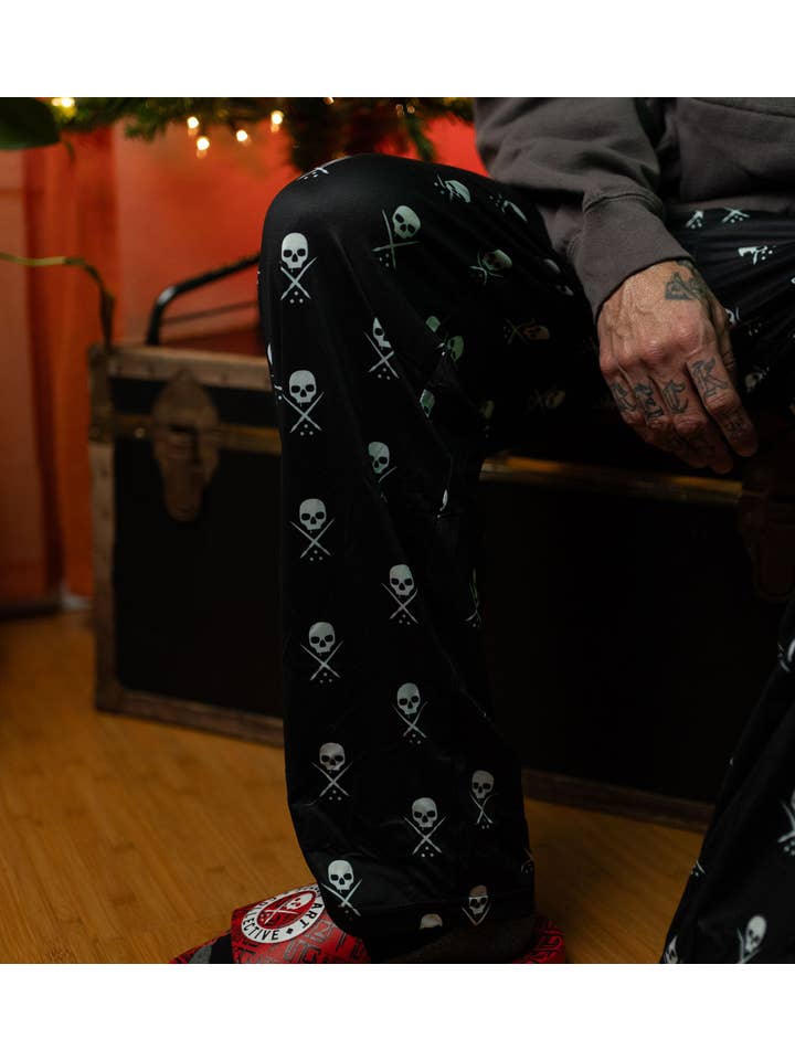 Sullen Clothing - Wholesale Sleepwear Bottom - Men's - Badge Pajama Pant - Grey11