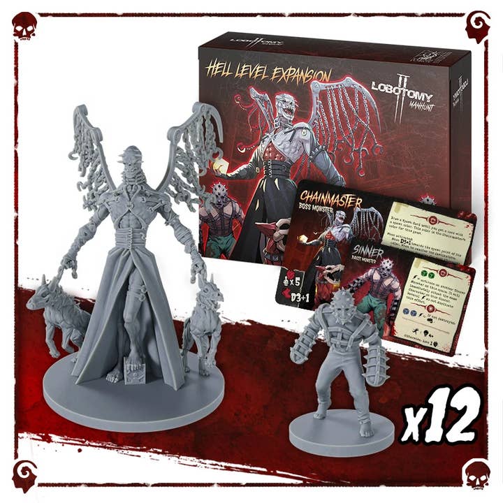 Bridge Distribution - Wholesale Board Game - Lobotomy 2: Manhunt (Core game and expansion)