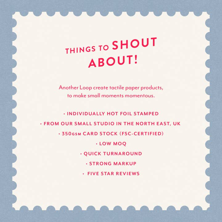 Another Loop - Wholesale Love Card - Valentine's Gift Voucher | Blank Ticket | Experience Token4