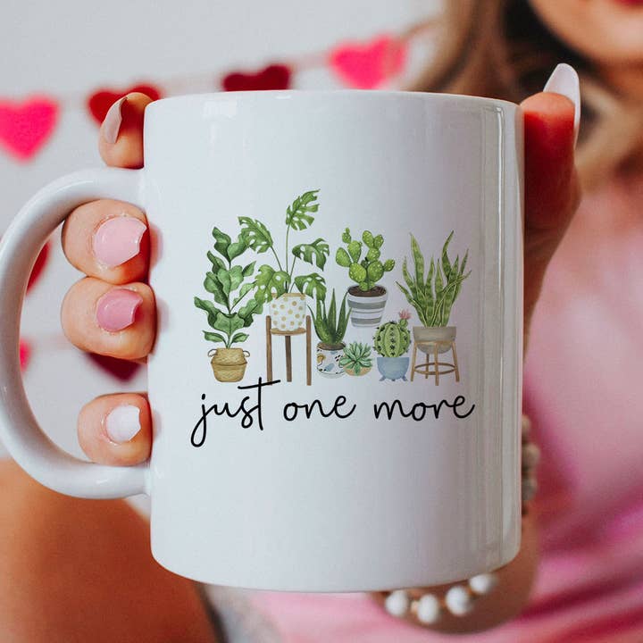 House Of Rodan - Wholesale Coffee Mug - Just One More Plant - Plant Lover Coffee Mug