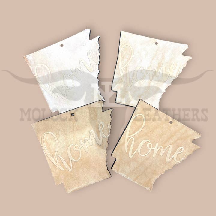 Molock Leathers, LLC - Wholesale Car Freshener - Unisex - Arkansas Home Leather Fresh Hide