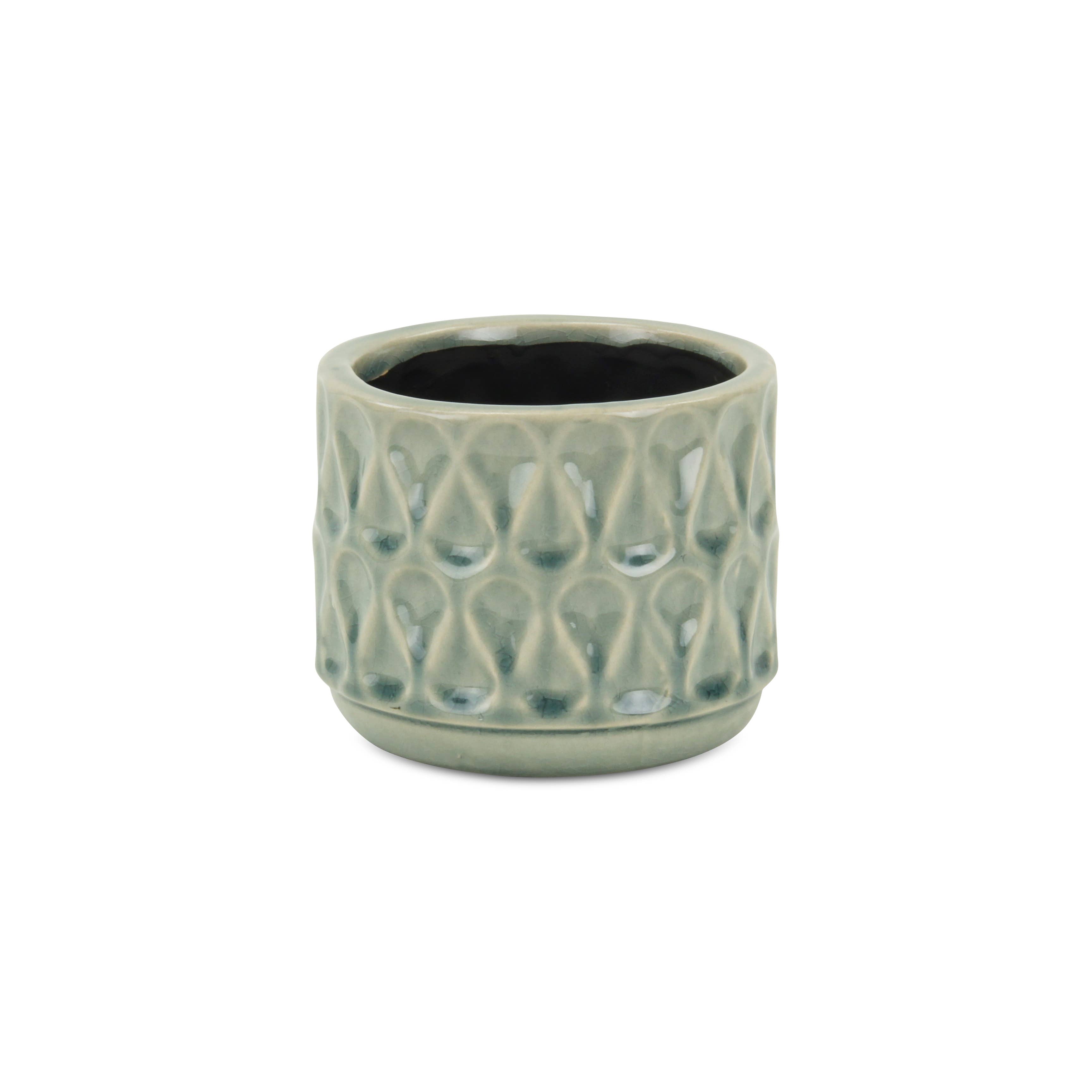 Cheungs Home Decor - Vendita all'ingrosso Vasi per piante - Vaso Lacrima verde a goccia7