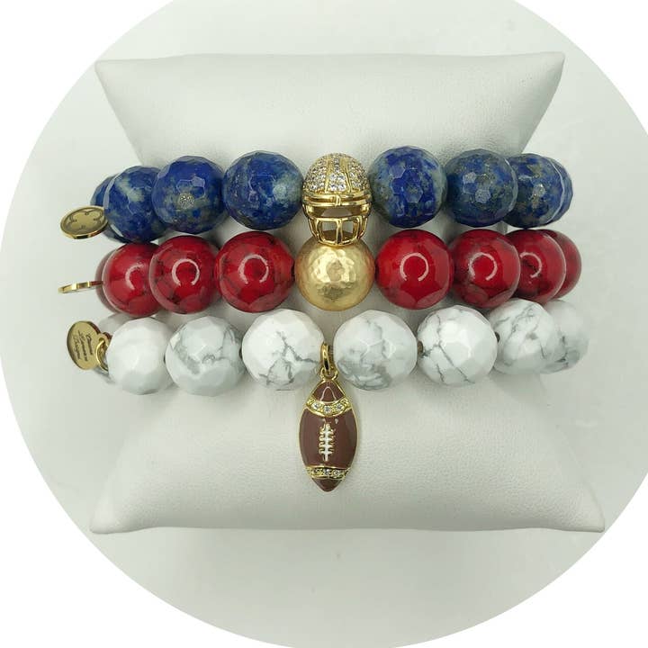 Buffalo Bills Armparty for wholesale by Oriana Lamarca Designs