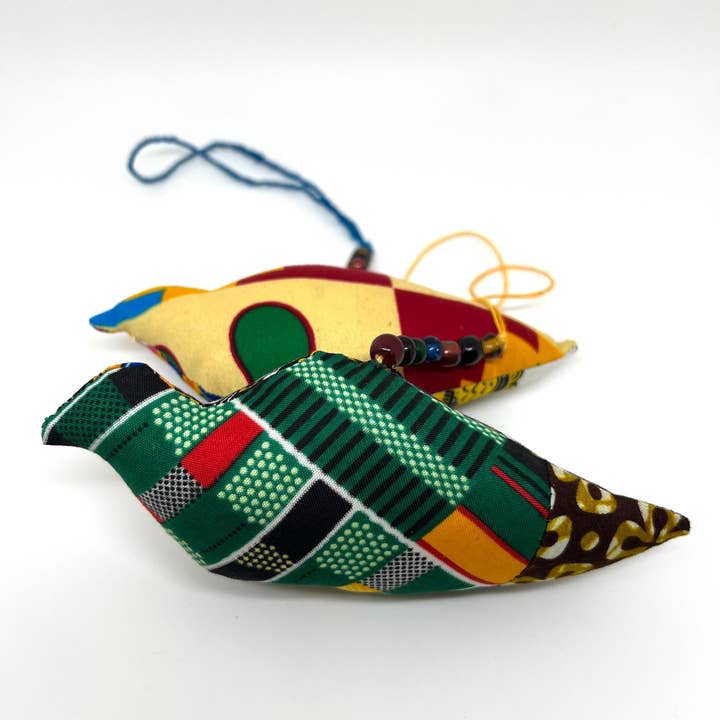 World Peaces - Wholesale Ornament - African wax print ornament5