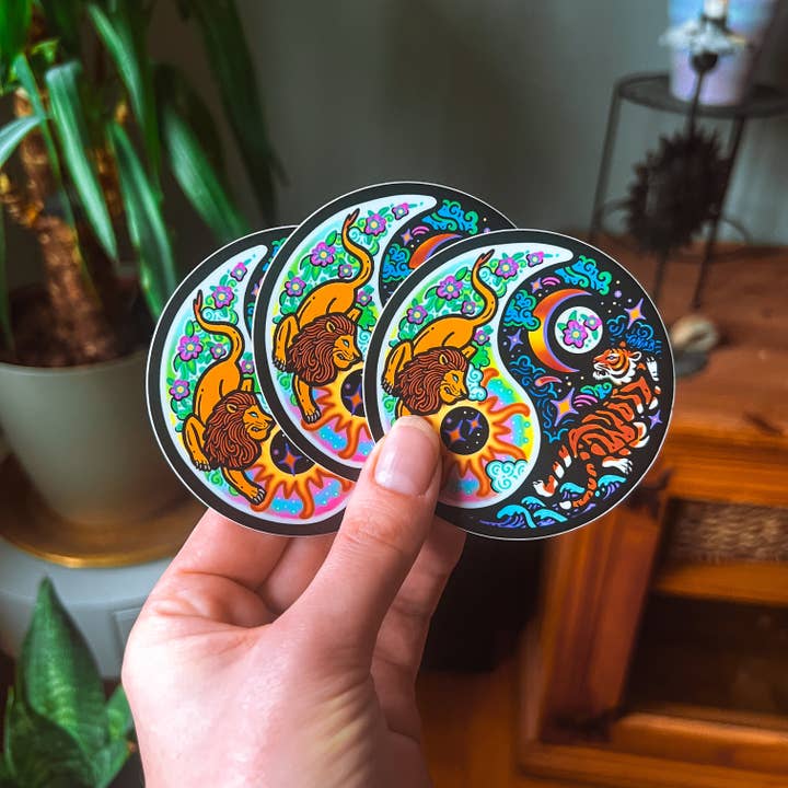 SeeknRevel - Wholesale Sticker - 𝐍𝐄𝐖: Yin and Yang - Sticker1