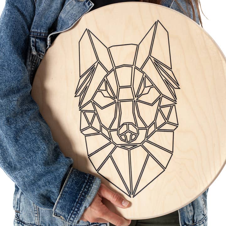 HappyMoon - Venta al por mayor Juguete de madera - Niños - Círculo de equilibrio MANDALA, tabla oscilante, tabla de equilibrio de madera5