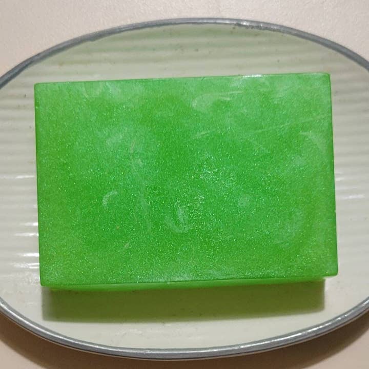 Zeepreep met groene thee, Geparfumeerde zeep met groene thee voor wholesale door CraftdeeD