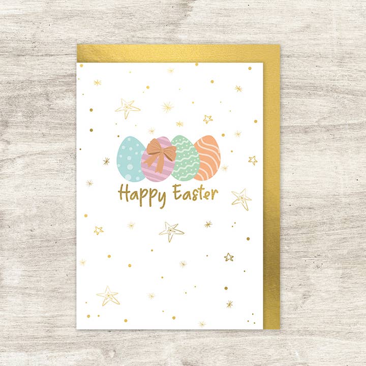 Buona Pasqua - Biglietto di auguri per la vendita all'ingrosso da parte di Dandelion Stationery