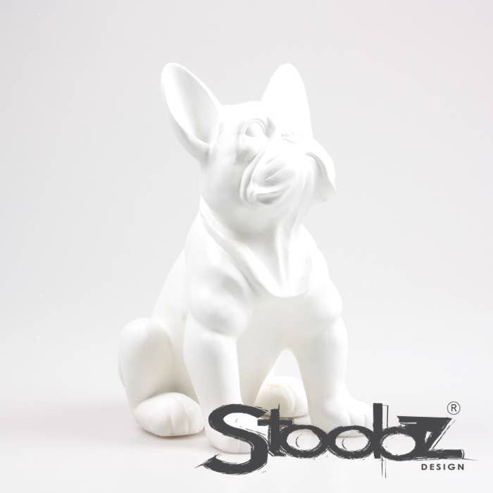 Imhof & Stevens BV - Venta al por mayor Figura decorativa - BULLDOG FRANCÉS, DISEÑO STOOBZ, 37 CM2