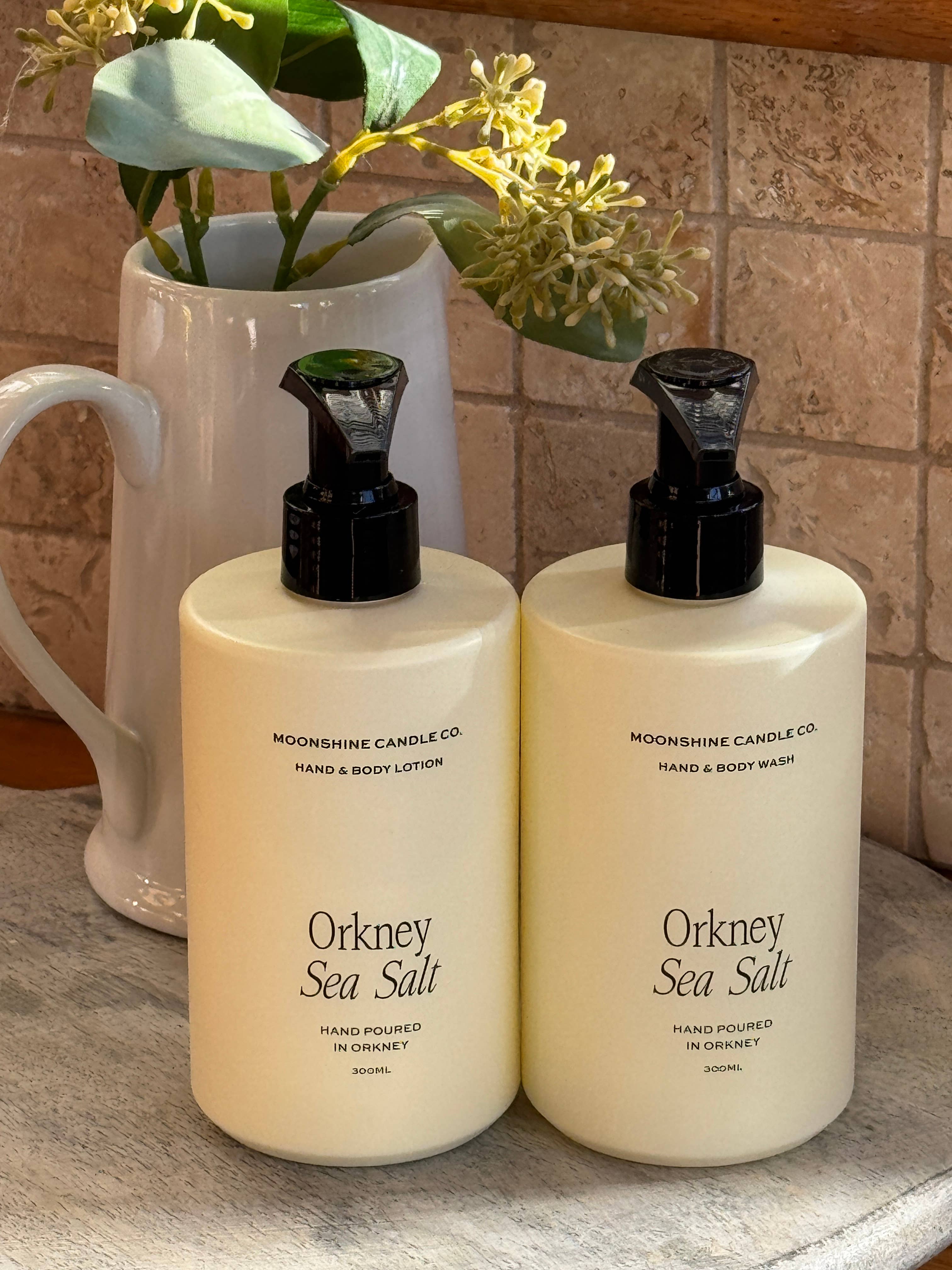 Moonshine Candle Co. – wholesale Hand soap/wash – Orkney Sea Salt Luxury Hand & Body Wash | Made in Scotland3