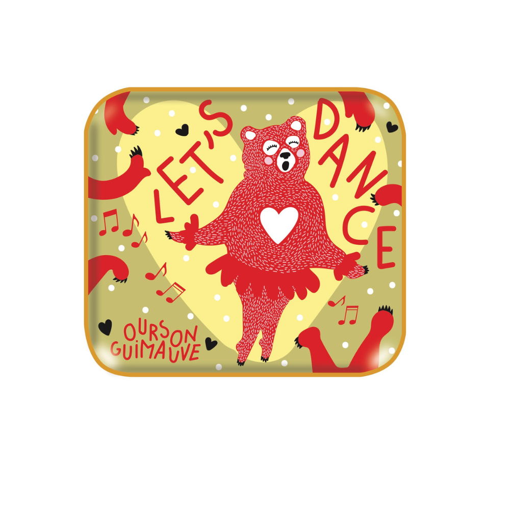 TASTY FRANCE - Wholesale Marshmallow - Let's Dance - Mini Mijn Beer Marshmallow 34g KERST 20253