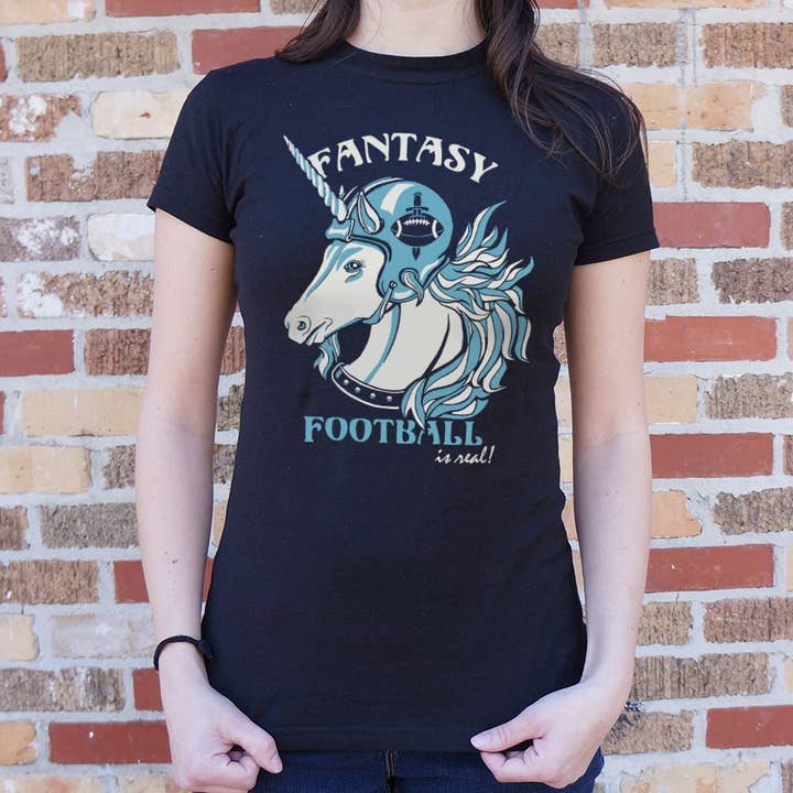 6DS - Wholesale Screen Printed T-Shirt - Women's - Fantasy Football Is Real Women's T-Shirt