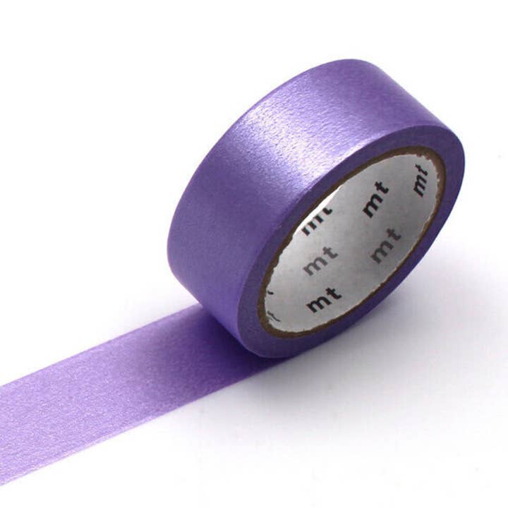mt masking tape (Sweet Bella) - Wholesale Tape - Tape Single: 5m Silky Purple