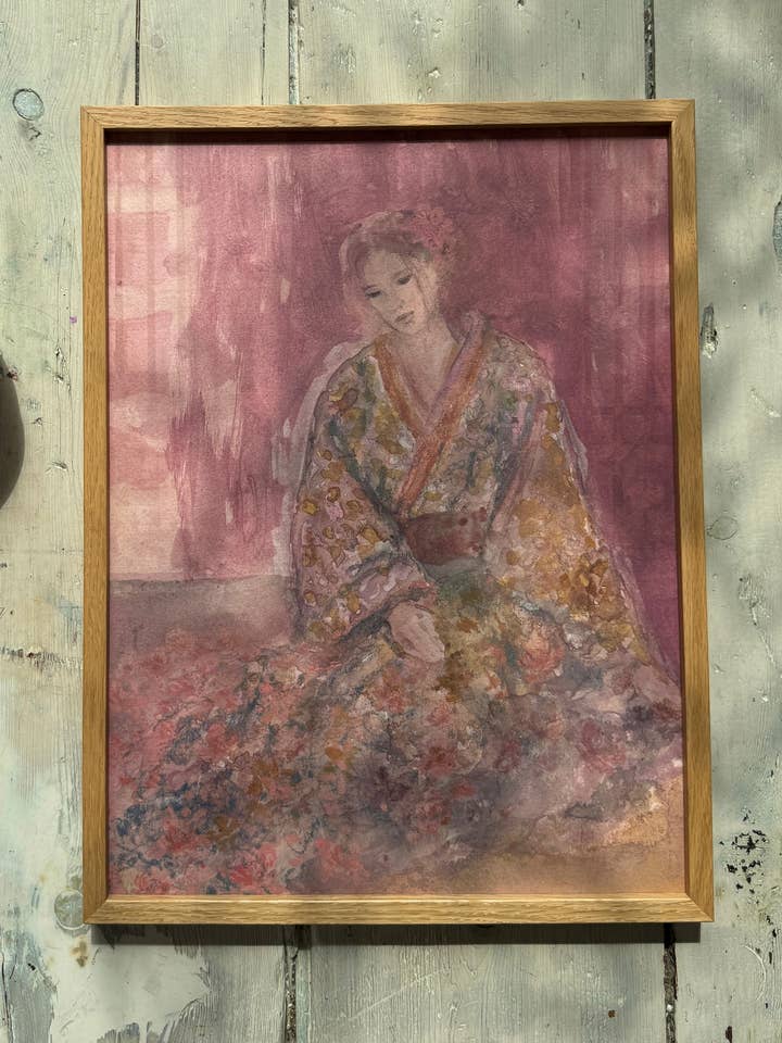 Art Print "In A Field Of Flowers" for wholesale by tinystories