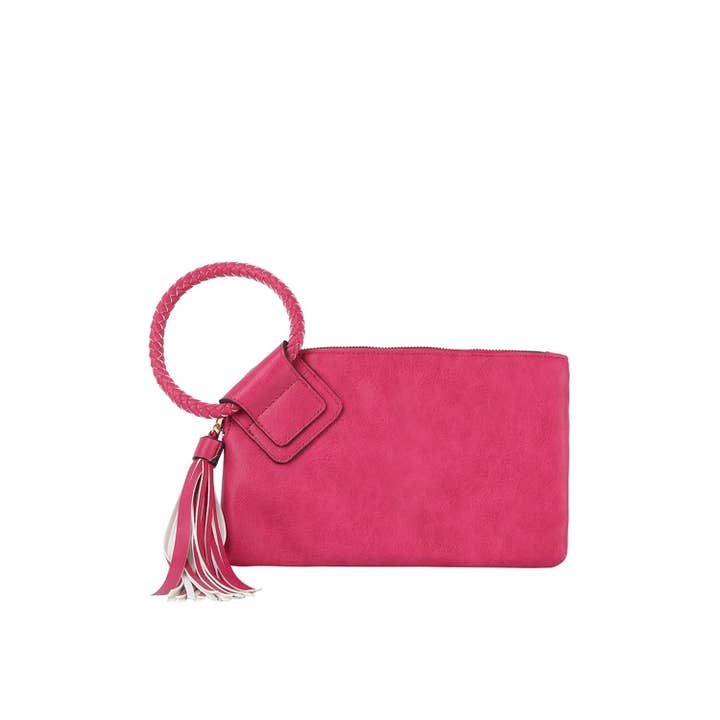 HR CORP – Engroshandel Clutch - Dame – Metro Muse Armbåndskobling med flettet ringhåndtag8