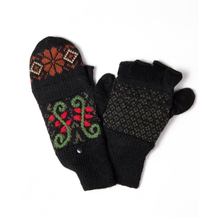 Assorted Mix Glittens Glittens - Unisex Gloves with Finger Flaps for wholesale on Faire
