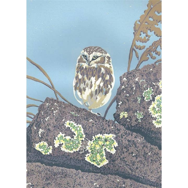 Greeting Card Little Owl for wholesale by Natural Partners Limited