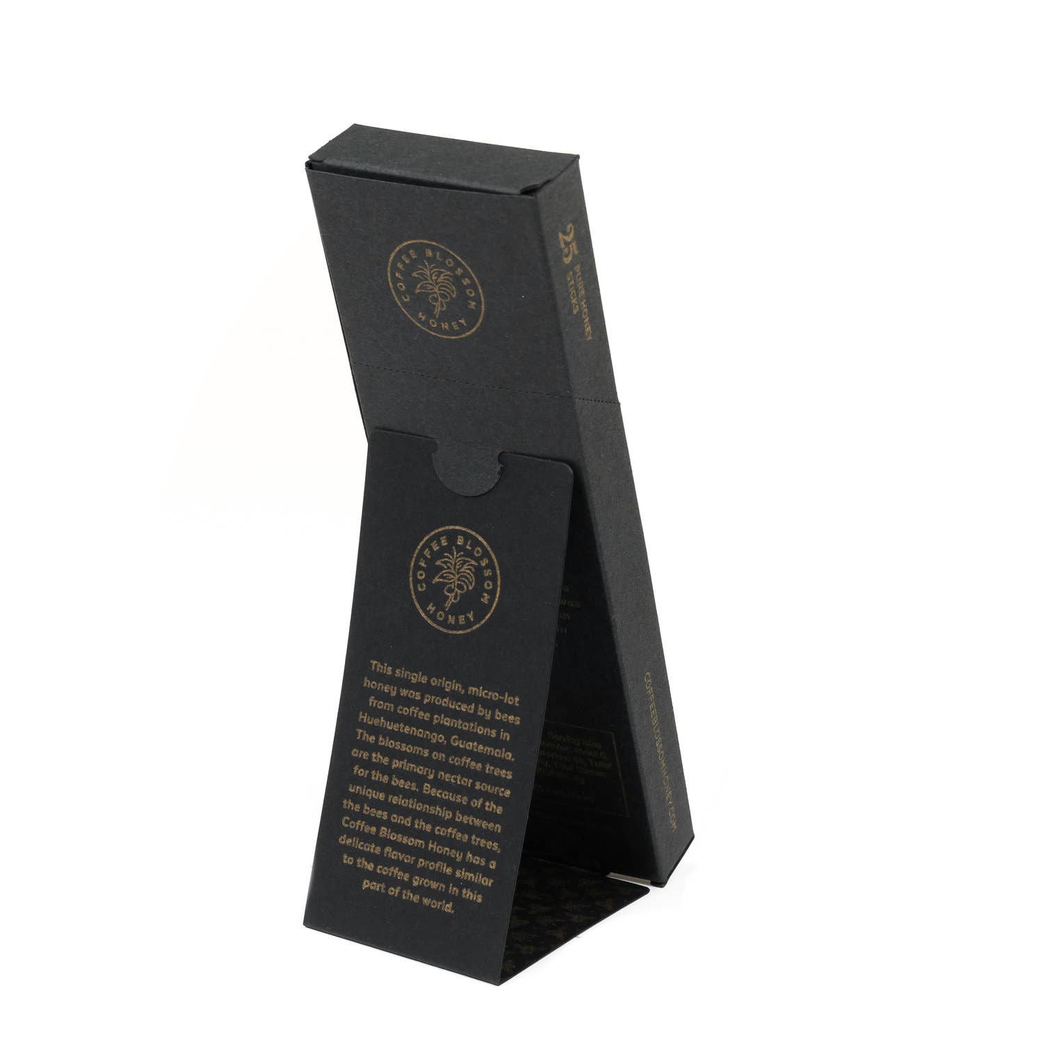 Coffee Blossom Honey - Wholesale Honey - Coffee Blossom Honey - Kickstand Box (box of 25 honeysticks)14