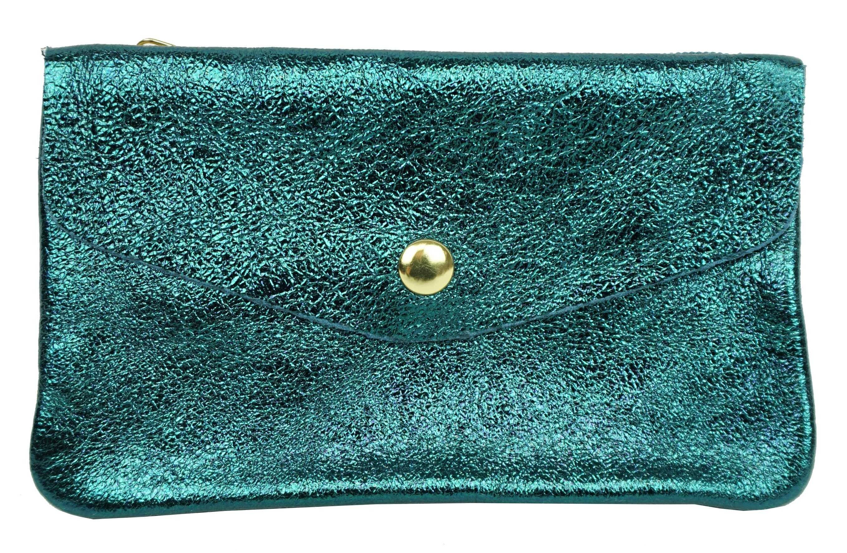 Anais - Vendita all'ingrosso Portafogli - Donna - Portafoglio grande in pelle lucida con tasca con cerniera PMD2702C13