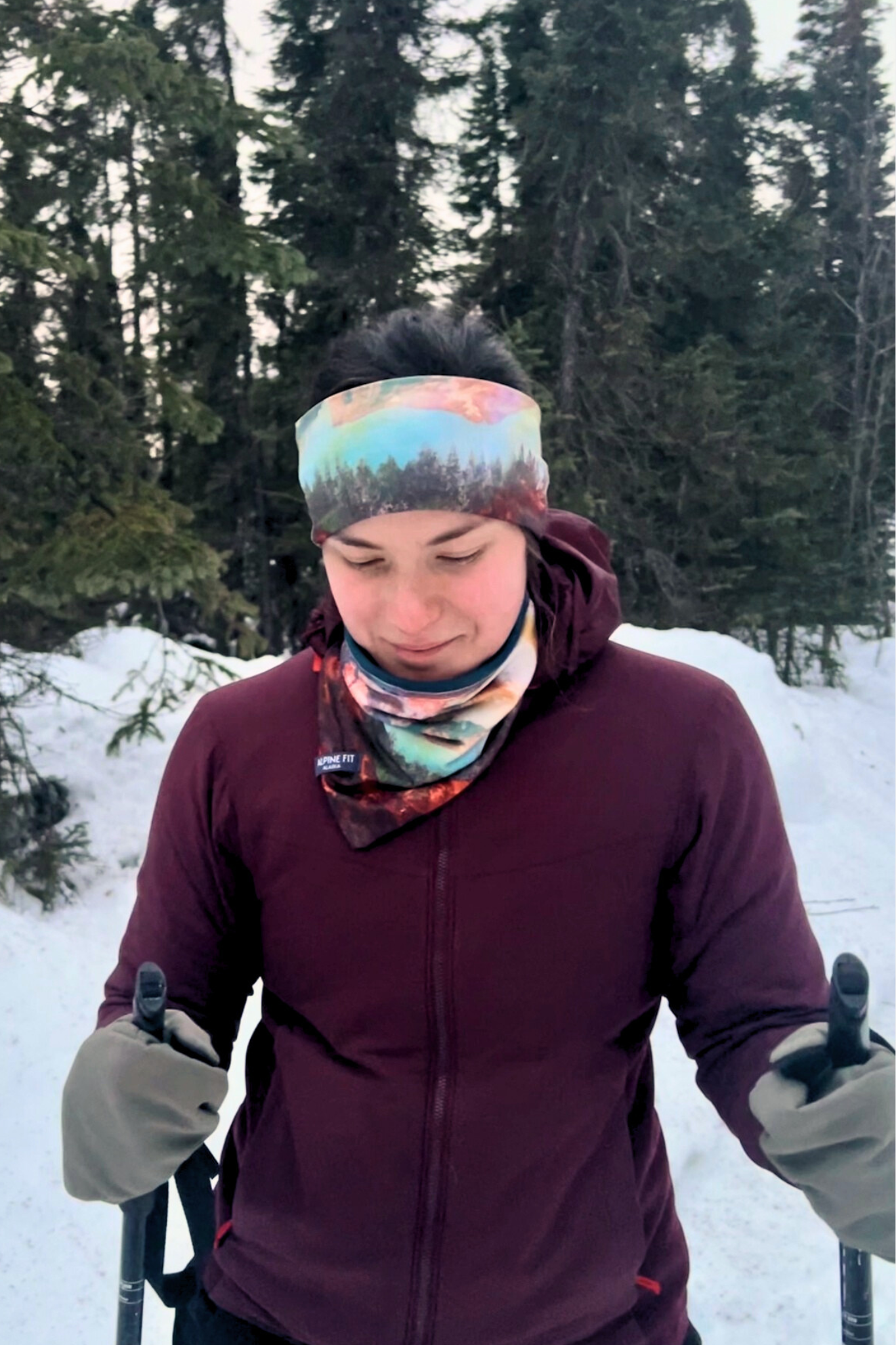 Alpine Fit - Vendita all'ingrosso Fascia per capelli sportiva - Donna - Fascia Foderata in Lana Merino5