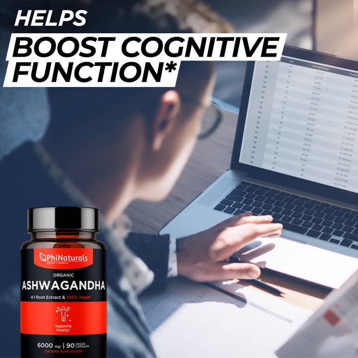 Excel Nutritionals LLC DBA Phi Naturals - Wholesale Oral Supplement/Vitamin - Ashwagandha Organic Herbal Supplement5