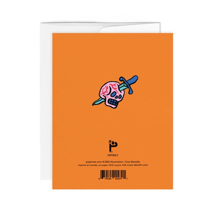 Paperole - Wholesale Love Card - GRUMPY LOVE — Greeting Card