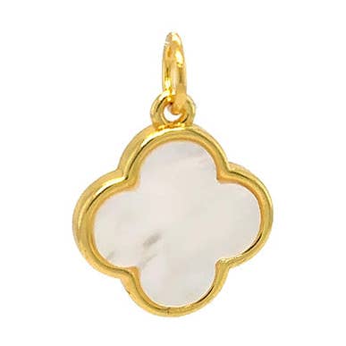 Pingente de Madrepérola em Forma de Quatrofolha por atacado de LINK Jewelry