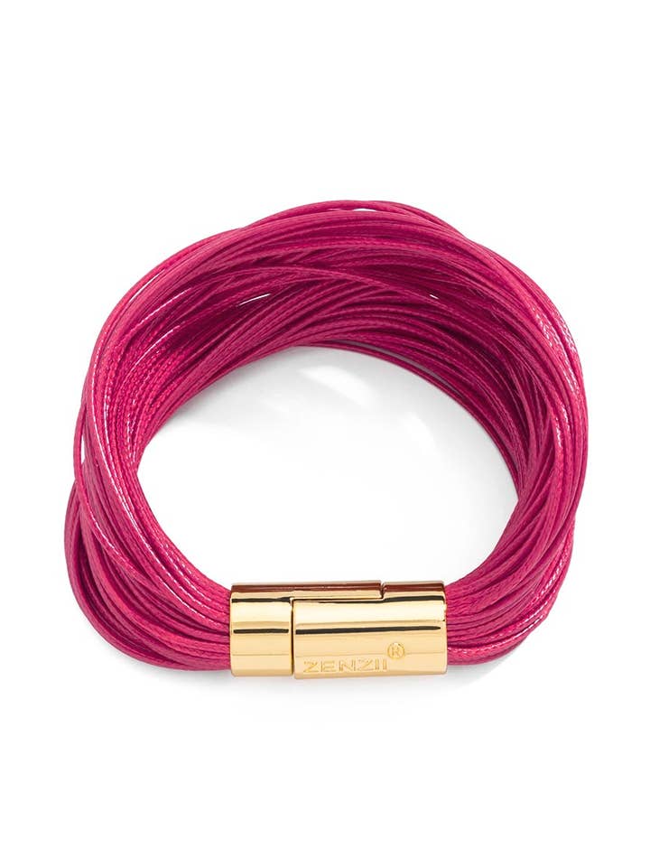 Mehrlagiges Lederseilarmband für den Großhandel von ZENZII Jewelry